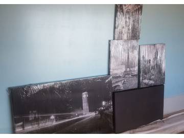 композиция картин на холсте